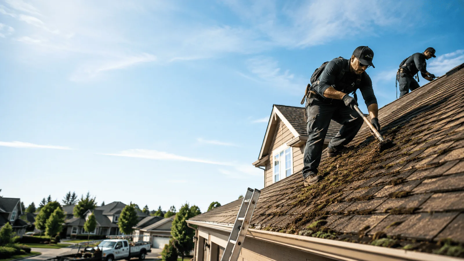 Roof Moss Removal in Cozad, NE near me